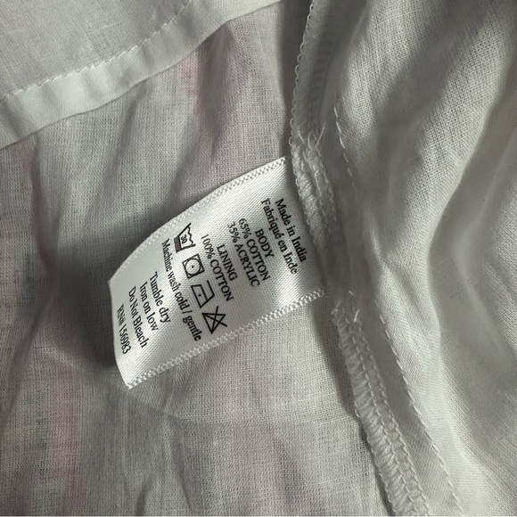 Evereve Pink Stripe Cassidy Mini Dress Small girly feminine casual work career - Picture 14 of 14